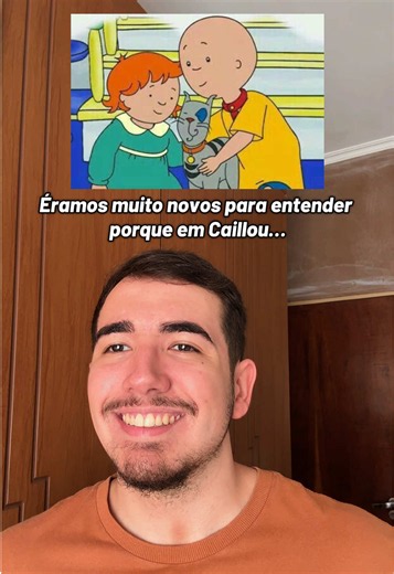 Essa teoria de Caillou mudou completamente o desenho! 😱🤯 #caillou #teoria #nostalgia #vocesabia