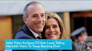 'Everyone Knew' Matt Lauer 'Cheated On' Wife, but Misconduct Allegations Are 'a Shock': Sources