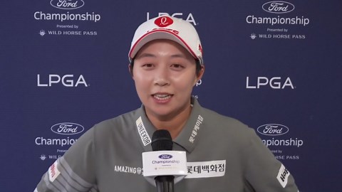 'Feeling very good' - Hyo Joo Kim on her record-breaking round at LPGA Ford Championship