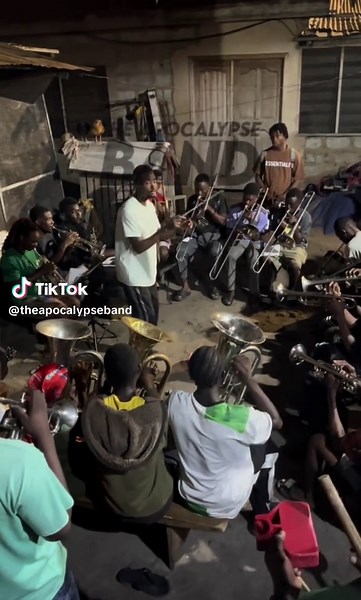 Ashaiman Brass Band Performance: Sweet Melodies 🎶❤️