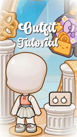 Cute Outfit Tutorial 🎀🩷 |Avatar World| #viralfypシ #tocaboca #avatarstory #avatarworld #shorts