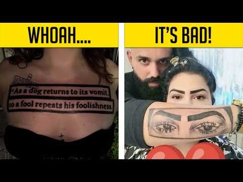 Tattoo Fails That Are So Bad