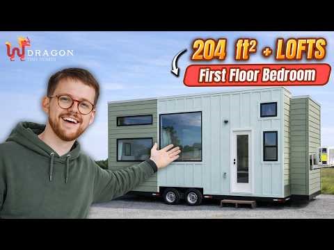 Tour our Best-Selling Tiny House Layout w/ First-Floor Bedroom | $64,950