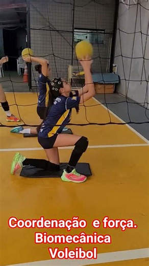 COORDENAÇÃO E FORÇA. BIOMECÂNICA . VOLEIBOL. #euamoaescolinhadoleomar