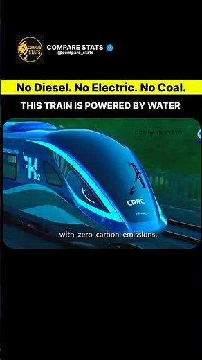 The Future of Trains! run with water