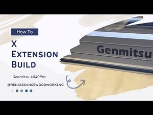 Genmitsu 4040 Pro X Extension Build