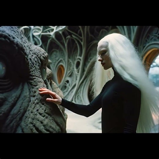 Touching an Alien Creature for the First Time #scifi #alien #shorts