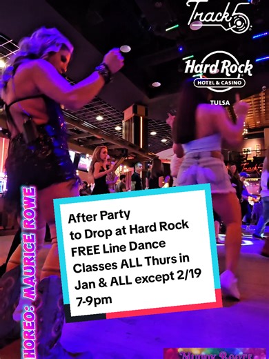 After Party Count: 32 Wall: 4 Level: Intermediate WCS Choreo: Maurice Rowe (USA) Music: Drop by Yin Yang Twins After Party - Koffee Brown FREE Line Dance Classes ALL Thursdays in Jan 2026 and ALL EXCEPT 2/19 7:00-9:00pm 21 all levels taught. #muddybootslinedancing #fyp #stephaniedawnreed #afterparty #hardrocktulsa