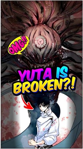 Yuta Okkotsu’s True Power Explained 🔥 Why He’s Broken in Jujutsu Kaisen | #jujutsukaisen #gojo