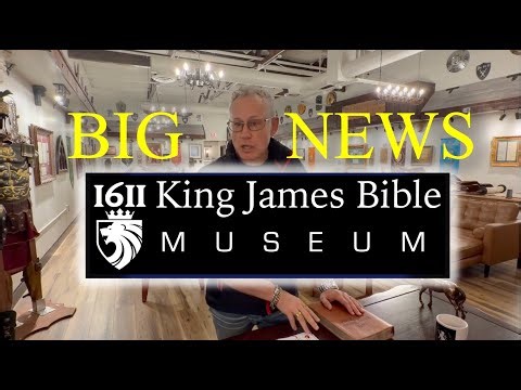 Donate to Support The 1611 King James Bible Museum's Expansion, organized by King James Bible Museum