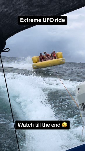 Experience the Ultimate UFO Ride | Watch till the end 🤣