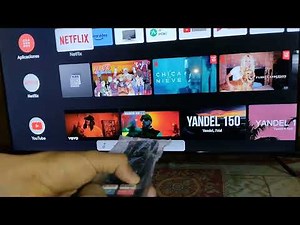 Activar asistente de voz google en control para Smart Tv Android AIWA