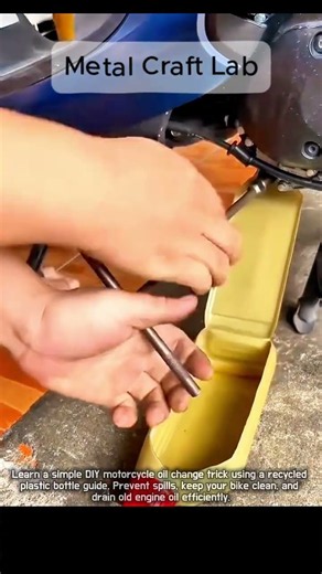 Stop Oil Spills Instantly with This Trick #worker #process #tricks #garage #tips