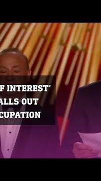 Jonathan Glazer calls out Israel's weaponisation of the holocaust