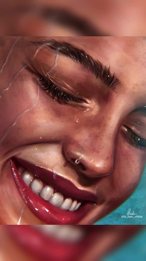 Drawing process on procreate. Rate 1-100❤️.. Brushes in used in my bio