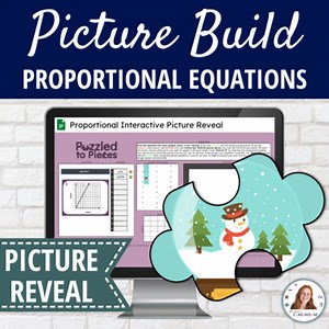 Proportional Relationships with Graphs Picture Reveal