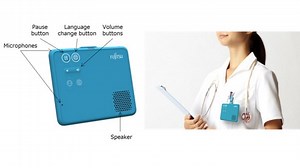 Fujitsu Develops Wearable Hands-Free Speech Translation Device