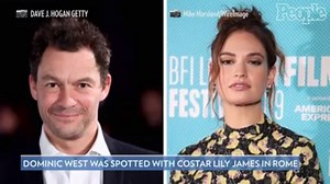 Dominic West Kisses Wife, Declares Their Marriage Is 'Strong' After Being Seen with Lily James