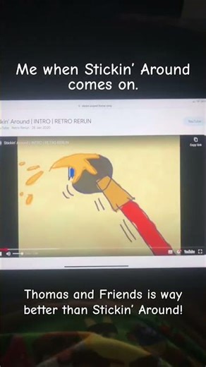 Me when Stickin’ Around comes on.