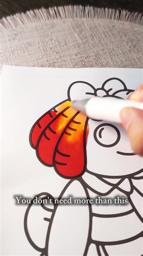 Simple Two-Color Coloring Techniques for Mindfulness