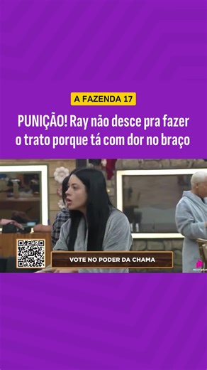 Punição e treta! 💣💥 O feno pegou fogo logo cedo! Ray não desceu pra fazer o trato dos animais dizendo que não aguenta de dor no braço depois do episódio do balde com a Saory. Maria até tentou substituir a peoa, mas não pôde… resultado? Punição de 48 horas sem piscina e sem ofurô pra todo mundo 👀🔥 E aí começou o cafuné no caos: as peoas foram cobrar Ray, e o clima de café da manhã virou debate ao vivo. A Fazendeira ainda soltou aquela cutucada: “Cadê o atestado? Já é o terceiro dia que você n