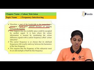 Concepts of Frequency interleaving | Colour Television | TV and Video Engineering