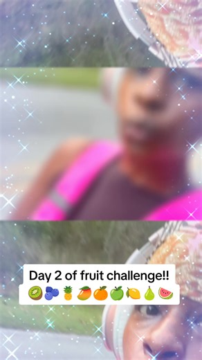 Day 2 of Fruit Challenge - Refresh and Revitalize!