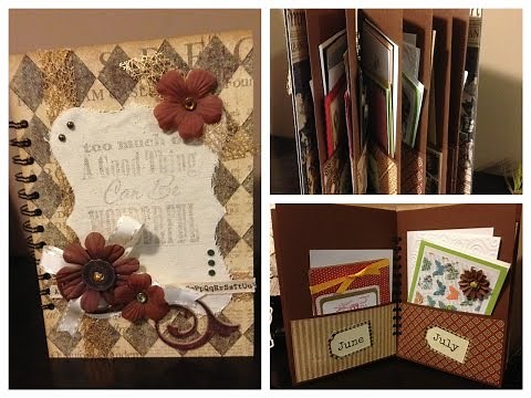 DIY Easy Greeting Card Organizer