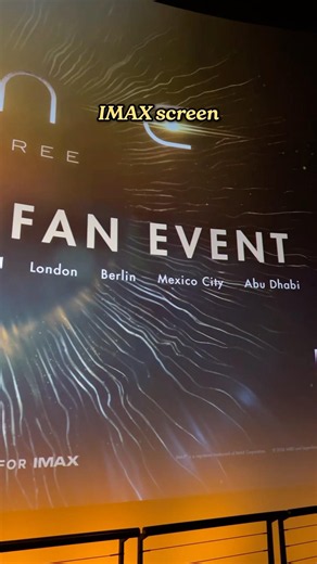 We Watched The Start of Dune: Part 3 on UK’s Biggest Cinema Screen #IMAX