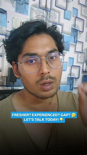 Fresher or Experienced? 🎓 Job Problems? Let's Talk Today! #shorts