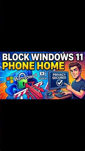 Stop Windows 11 From Spying On You! 🛑