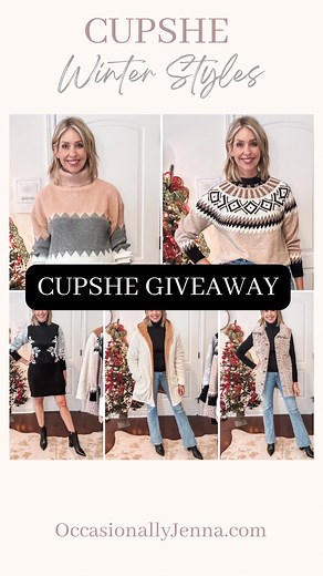 1.6K views · 4 comments | CUPSHE GIVEAWAY AND WINTER OUTFITS | ✨ To...