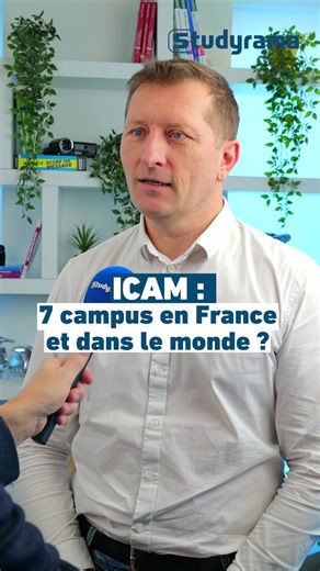 L’ICAM grande école d’ingénieurs implantée sur 7 campus en France a aussi des campus répartis dans le monde . Explications avec le DG Gilles Van de Caveye. #grandeecole #ingenieur @Icam - École d'ingénieurs