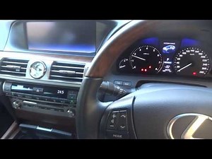 レクサスLS460【後期】エンジン始動 Lexus LS460 engine starting