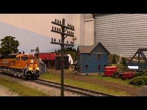 BNSF Coal Train Action in HO Scale – Heavy Haul Realism!