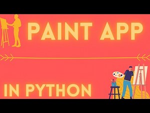 Paint Application in Tkinter by using python || Paint App in python. #pythontutorial #python