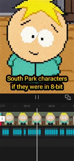 South Park characters if they were in 8-bit