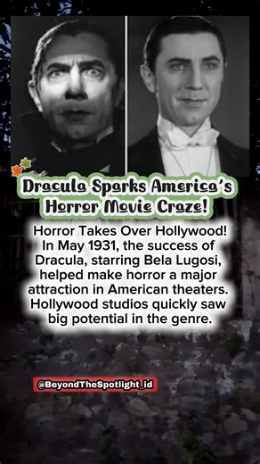 Dracula Sparks America’s Horror Movie Craze!#americanhistory #history #filmhistory #hollywoodhistory