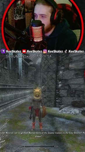 Dagoth Cleaning Up The Streets of Windhelm 😂 | #skyrim #shorts #gaming #skyrimmods #twitch