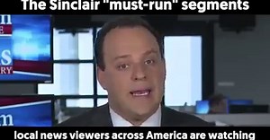 Sinclair is forcing local news stations to air these "must-run" segments featuring a former Trump aide to push right-wing propaganda. This is what people across America are watching. | Media Matters for America