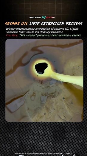 Sesame Oil Lipid Extraction Process