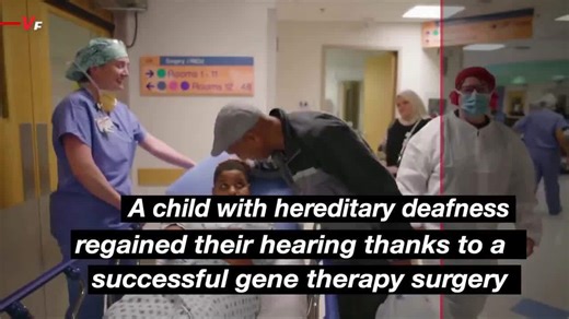 A breakthrough therapy surgery allows an 11-year-old to hear for the first time
