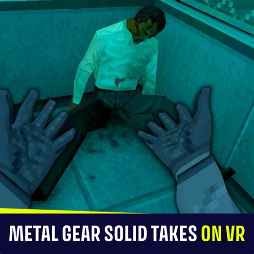 573K views · 4.4K reactions | “Metal Gear Solid” in VR Is Wild | Gamology - The Best of Gaming | Facebook