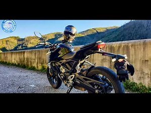 Honda CB 125 R - O meu teste (inclui top speed); problemas com as câmeras.