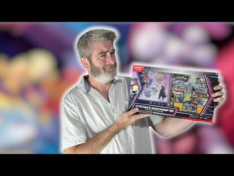 Cynthia’s Garchomp EX Premium Collection Opening — 6 Packs… Did We Hit BIG?! 🔥🐉