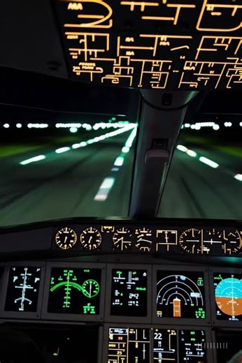 Cockpit Airbus A319 Landing on Runway #aviation #algarve #shorts