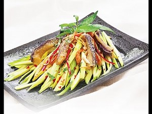 Cách làm món cá lóc dầm mắm xoài