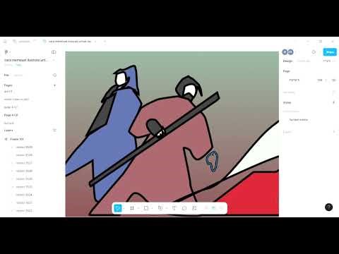 nano machine chapter 289 the murim elders are afraid to make manhwa illustration vectors in figma