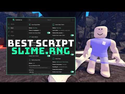 [🔰BEST] Slime RNG Script *NO KEY* Max Luck, Instant Roll, Auto Farm & More!