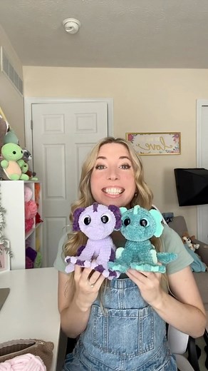 17K views · 222 reactions | Crocheting the cutest little sea monsters 殺 I can’t wait to show you the newest color combo I made soon! #crochet #plushies #crochetpattern #yarn | Wonder Crochet | Facebook